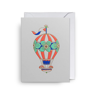 Hot Air Balloon Mini Card | Hanna Werning